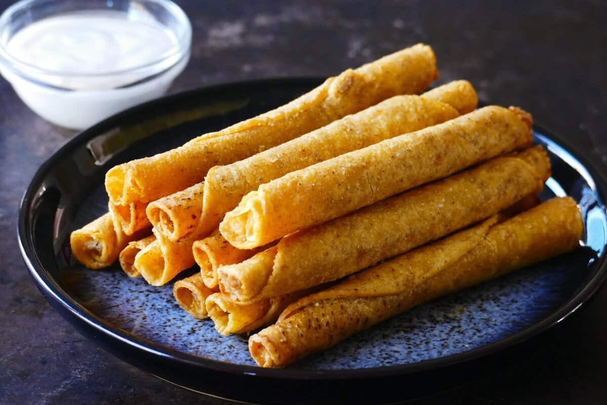Dostava hrane Špelca | Pizza Spelca Frozen Taquitos in Air Fryer L1 Paint the Kitchen Red